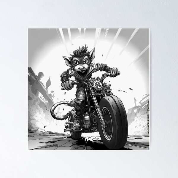 Romeo from the Rat Boy Racers Crew Tale Teller Club Books Poster