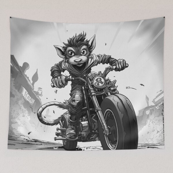 Item preview, Romeo from the Rat Boy Racers Crew Tale Teller Club Books designed and sold by Tale Teller Club.