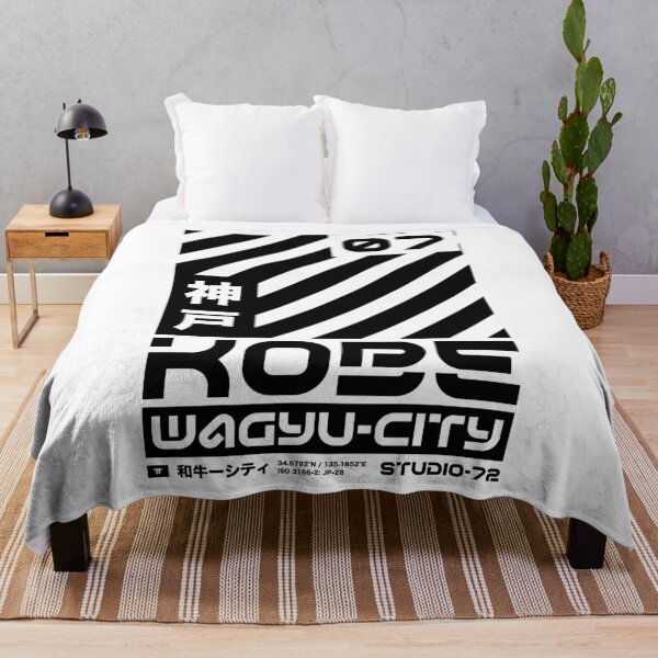 Item preview, Kobe Japan: Cyber-City Graphic Design (Black) designed and sold by STUDIO-72.