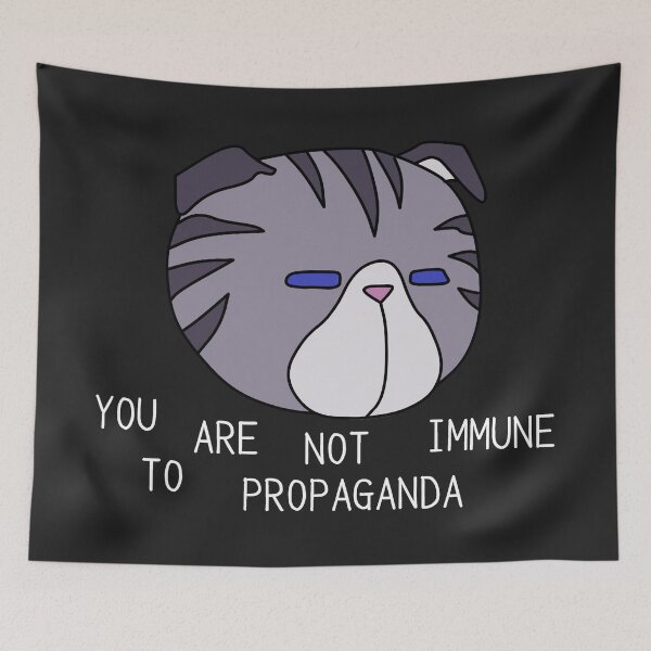Item preview, Propaganda Chirithy (White Text) designed and sold by luxustextbox.