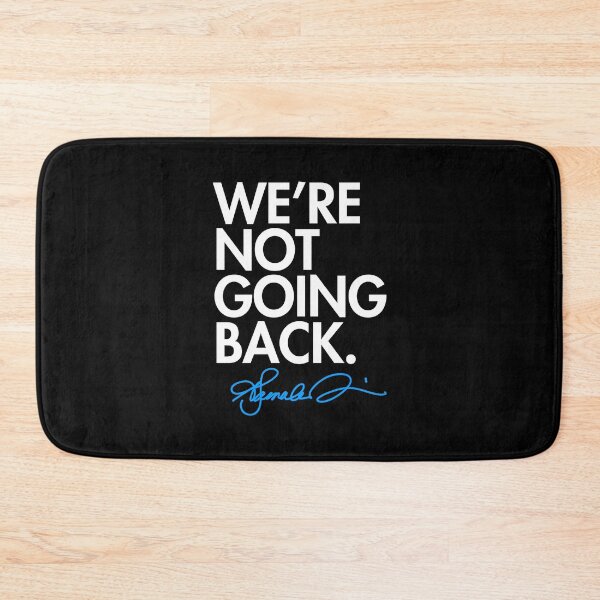 Item preview, WE'RE NOT GOING BACK - KAMALA (blue signature) designed and sold by Thelittlelord.