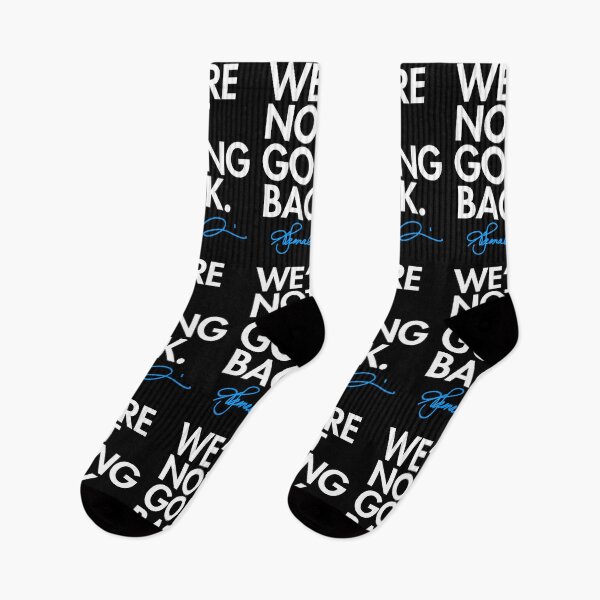Item preview, WE'RE NOT GOING BACK - KAMALA (blue signature) designed and sold by Thelittlelord.