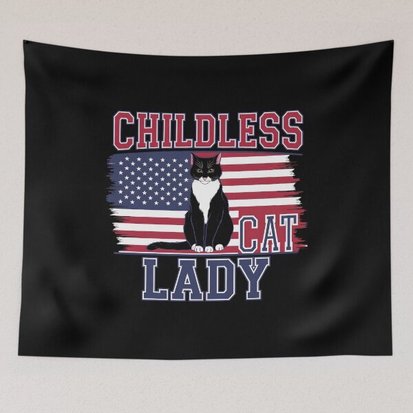 Item preview, Childless Cat Lady designed and sold by TahfahTk.