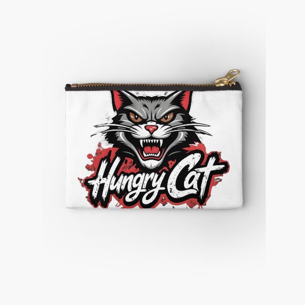 Item preview, a hungry cat art designed and sold by misbahsiro.