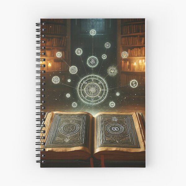 Item preview, "Ancient Spellbook: Unveiling the Arcane Secrets" designed and sold by RabbitDesign777.