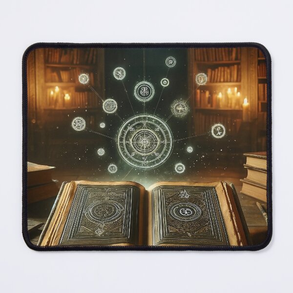 Item preview, "Ancient Spellbook: Unveiling the Arcane Secrets" designed and sold by RabbitDesign777.