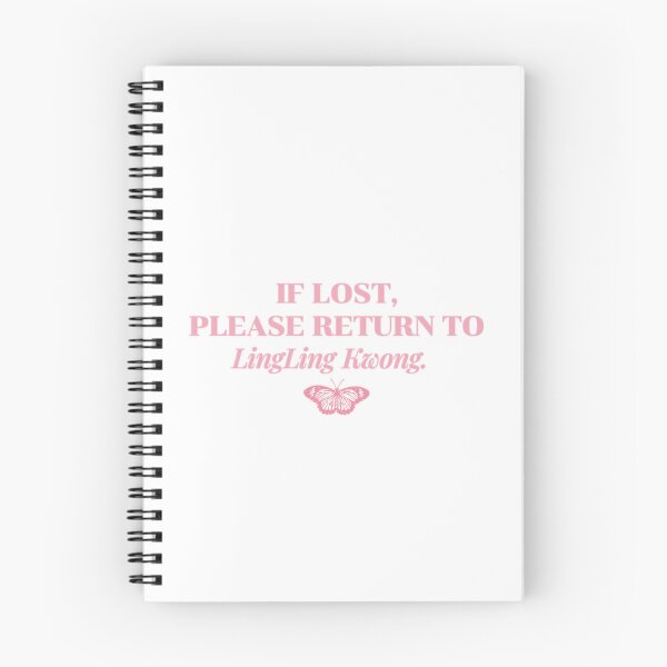 Item preview, If lost, please return to LingLing Kwong designed and sold by STEEZII.