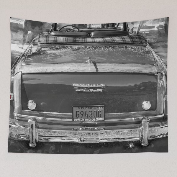 Item preview, 1949 Red Chrysler Town and Country Woody Convertible X102 designed and sold by RichFrancoCars.