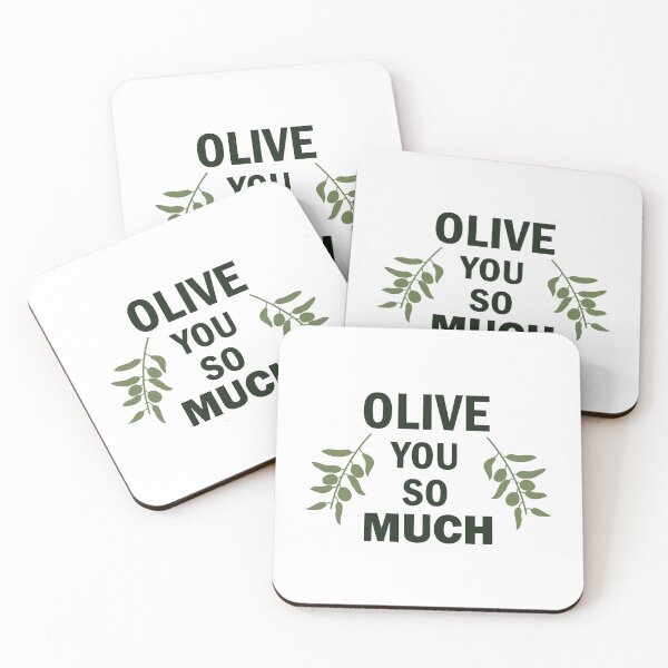 Item preview, Olive You So Much, Funny, Food, Cute designed and sold by Rami Khalifah.