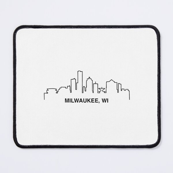 Item preview, Milwaukee Wisconsin Skyline designed and sold by delmarvastickers.