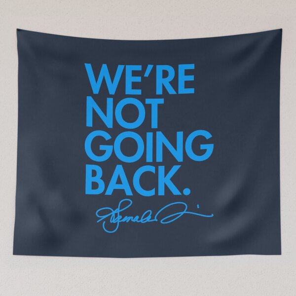 Item preview, WE'RE NOT GOING BACK - KAMALA (BLUE signature) 2.0 designed and sold by Thelittlelord.