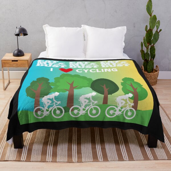 Item preview, Cycling - I Love Cycling - Eat My Dust designed and sold by EatMyDust-Bike.