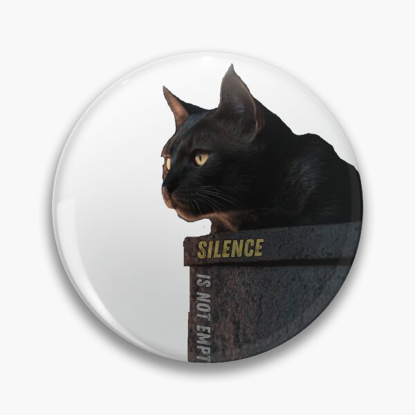 Item preview, deep feelings from a black cat - lovely wise and dark quote for deep cat lovers designed and sold by puurfectcat.