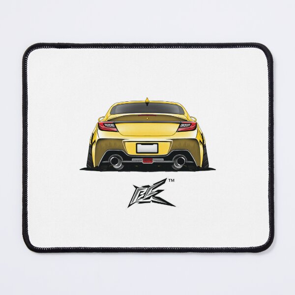 Item preview, subaru brz toyota gr86 rear yellow  designed and sold by NaquashM.