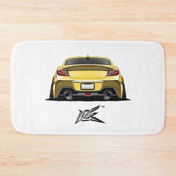 Item preview, subaru brz toyota gr86 rear yellow  designed and sold by NaquashM.