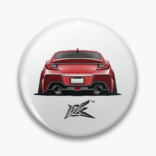 Item preview, subaru brz toyota gr86 rear red designed and sold by NaquashM.