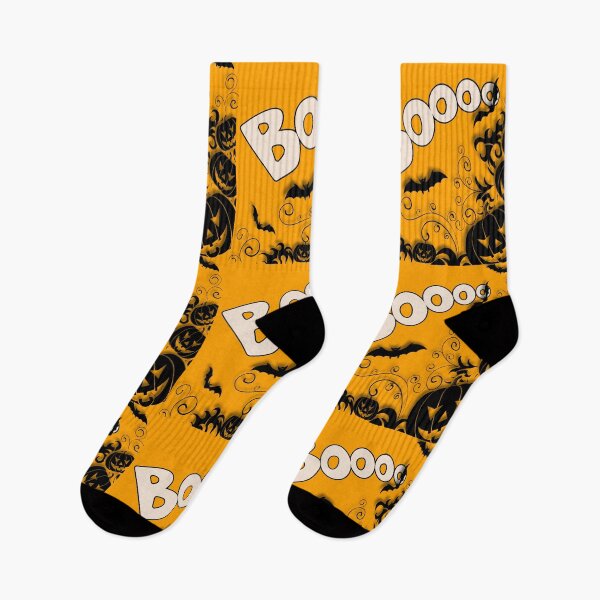 Item preview, Boo Halloween Theme Bats and Pumpkins designed and sold by Henrylizarraga.