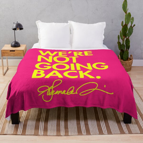 Item preview, WE'RE NOT GOING BACK - KAMALA (yellow signature) 2.0 designed and sold by Thelittlelord.