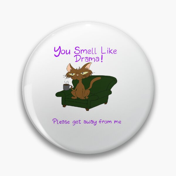 Item preview, Grumpy Kitty Purple Text designed and sold by 8th-Degree-Art.