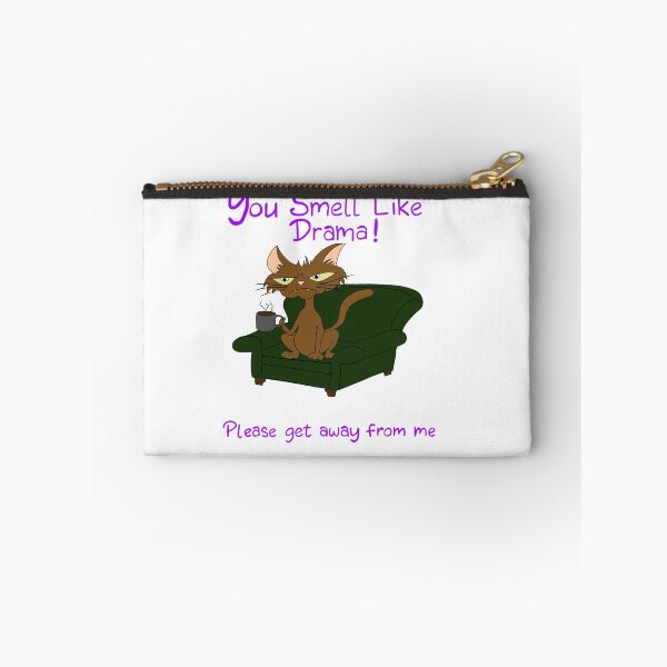 Item preview, Grumpy Kitty Purple Text designed and sold by 8th-Degree-Art.