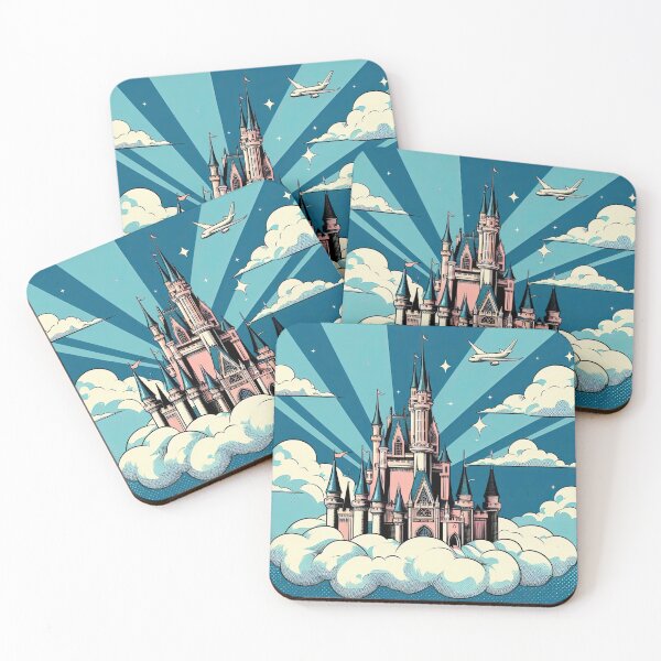 Item preview, Fairy Tale Castle Pop Art Style designed and sold by artofuniverse.