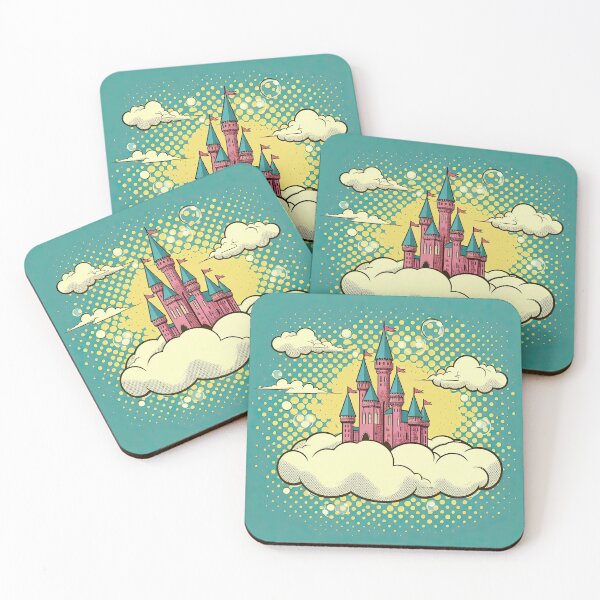 Item preview, Fairy Tale Castle Pop Art Style designed and sold by artofuniverse.