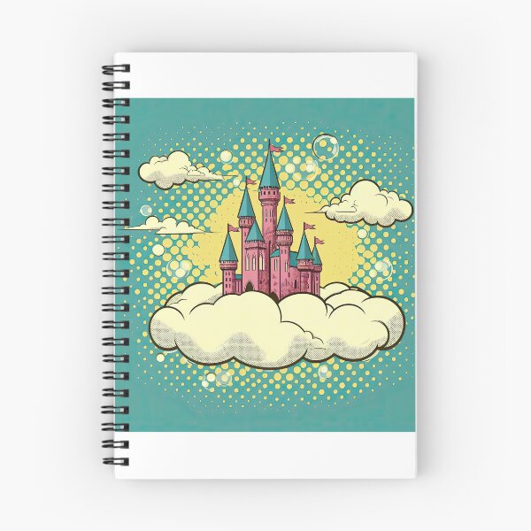 Item preview, Fairy Tale Castle Pop Art Style designed and sold by artofuniverse.