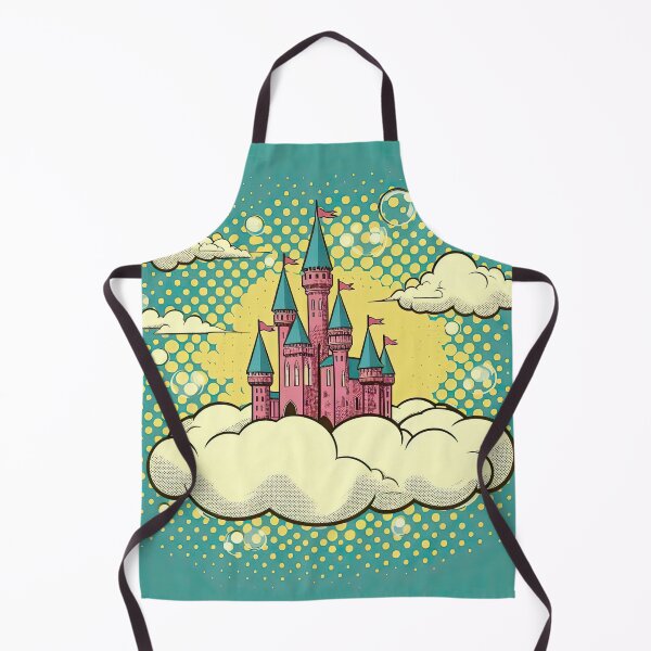 Item preview, Fairy Tale Castle Pop Art Style designed and sold by artofuniverse.