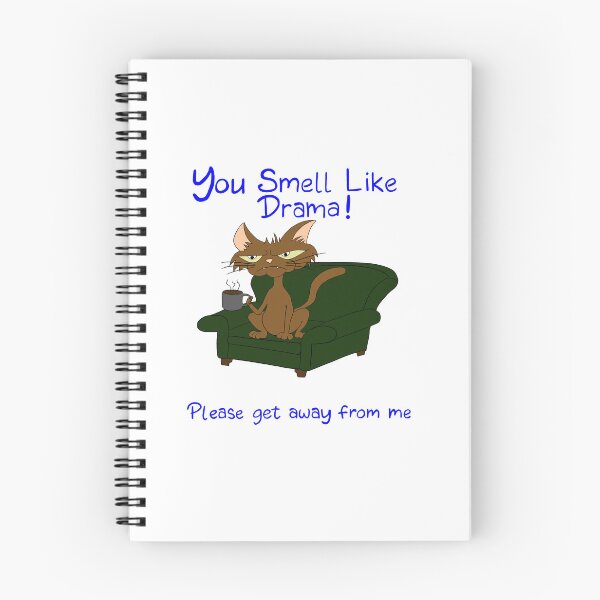 Item preview, Grumpy Kitty Blue Text designed and sold by 8th-Degree-Art.