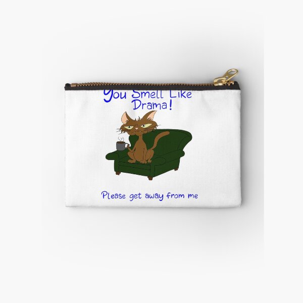 Item preview, Grumpy Kitty Blue Text designed and sold by 8th-Degree-Art.