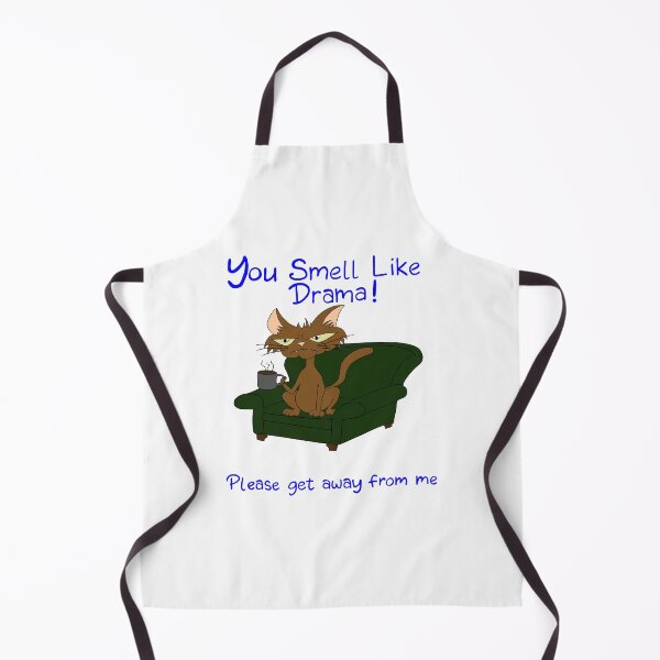 Item preview, Grumpy Kitty Blue Text designed and sold by 8th-Degree-Art.