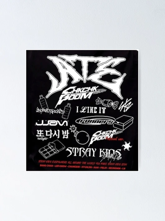 Stray Kids (스트레이 키즈) albums logos IMAGE SKZ kpop ot8