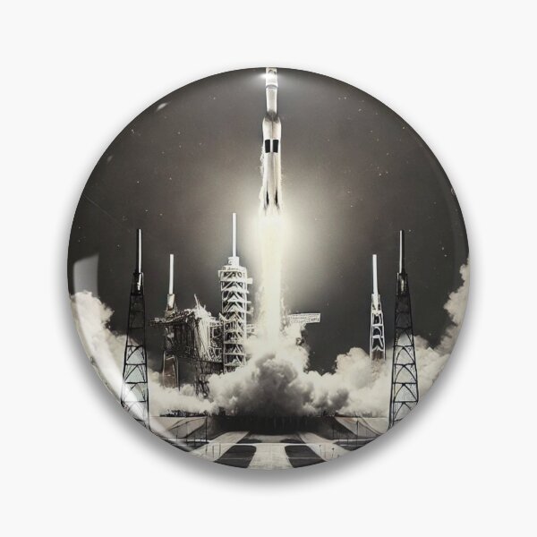 Item preview, Retro Rocket Launch designed and sold by RuiTructt.