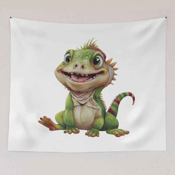 Item preview, Cute Iguana designed and sold by Angry Swan Designs.