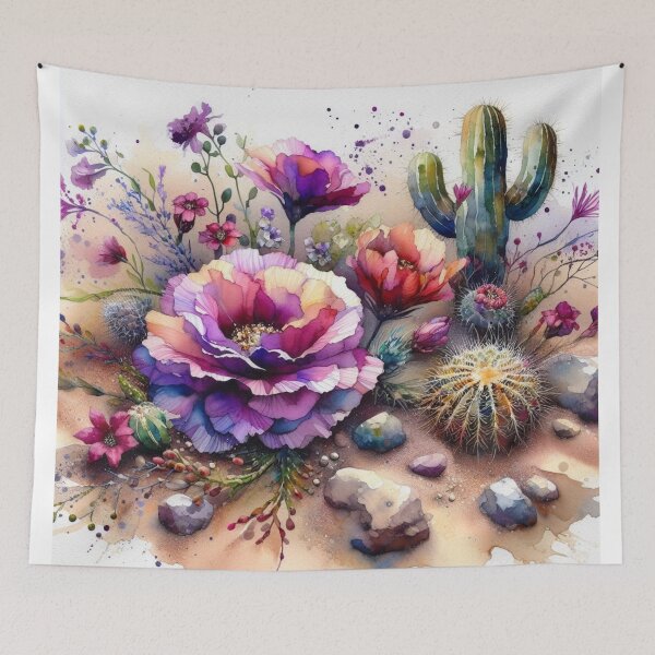 Item preview, Alcohol ink,Desert,Cactus designed and sold by deniz kaya.