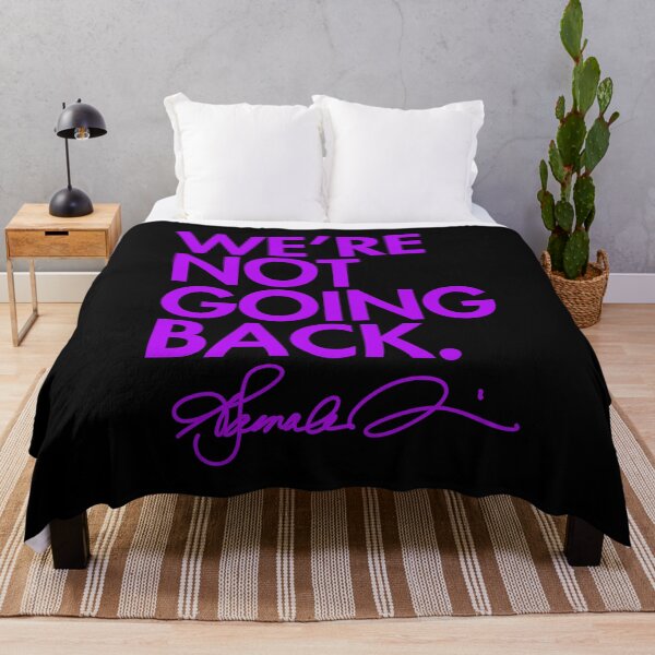 Item preview, WE'RE NOT GOING BACK - KAMALA (purple signature) 1.0 designed and sold by Thelittlelord.