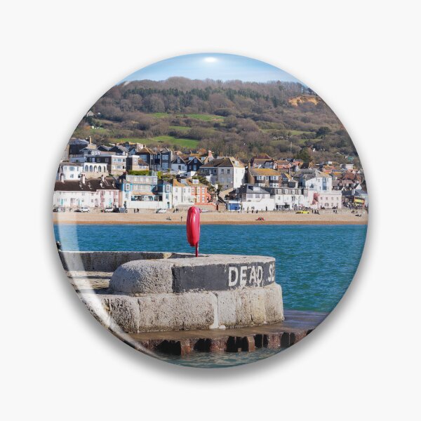 Item preview, View of Lyme Regis Seafront from the Harbour designed and sold by Dorset Girl.