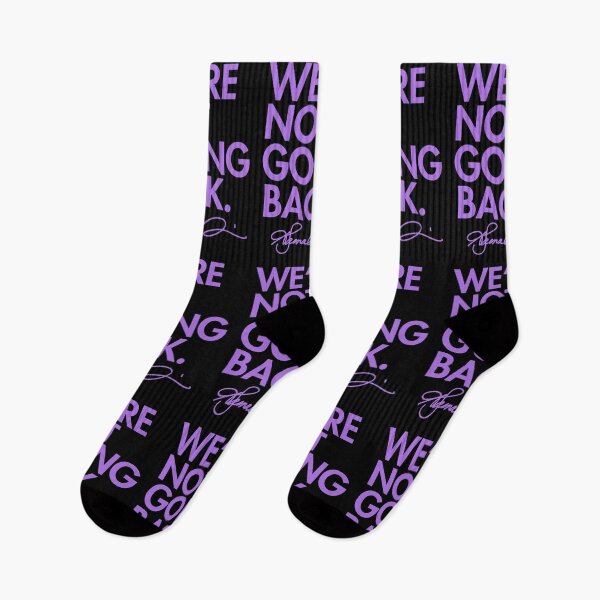 Item preview, WE'RE NOT GOING BACK - KAMALA (lavender signature) 1.0 designed and sold by Thelittlelord.