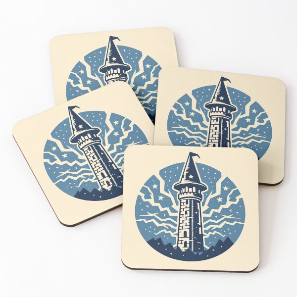 Item preview, Wizard Tower Pop Art Style designed and sold by artofuniverse.