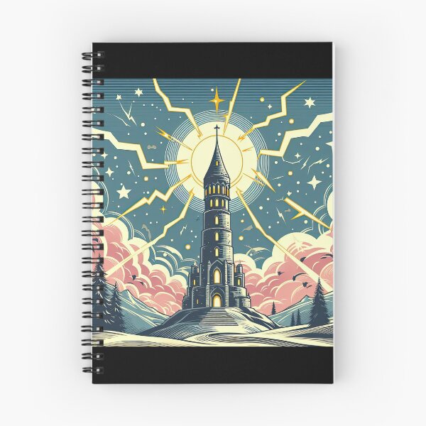 Item preview, Wizard Tower Pop Art Style designed and sold by artofuniverse.