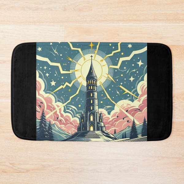 Item preview, Wizard Tower Pop Art Style designed and sold by artofuniverse.