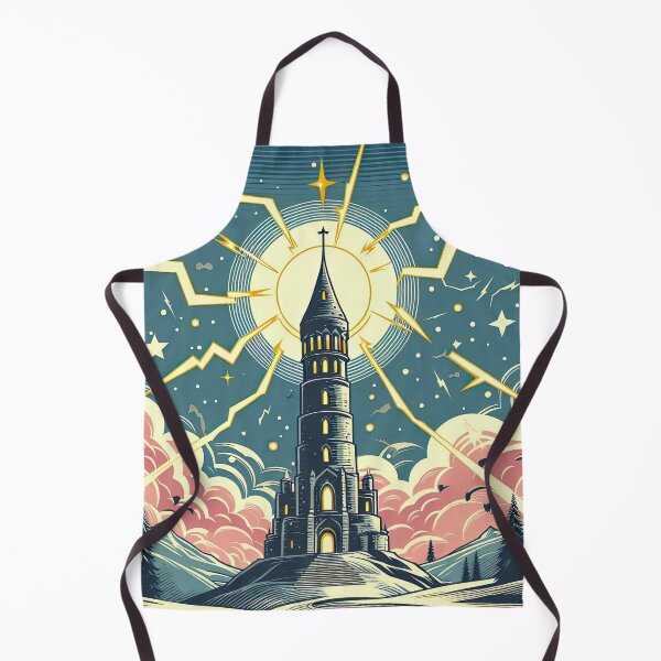 Item preview, Wizard Tower Pop Art Style designed and sold by artofuniverse.