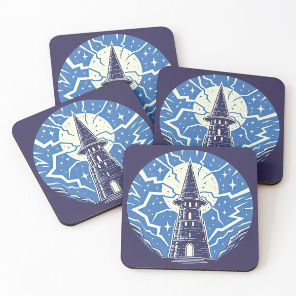 Item preview, Wizard Tower Pop Art Style designed and sold by artofuniverse.