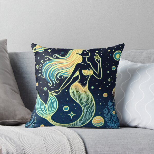 Item preview, Mermaid Pop Art Style designed and sold by artofuniverse.