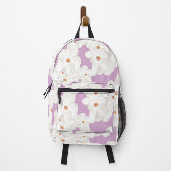 Item preview, Watercolour white flower pink pattern designed and sold by Marty Party .