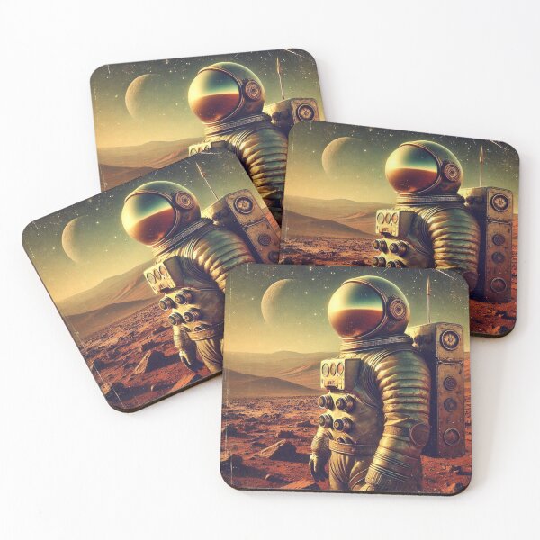 Item preview, Martian Explorer Retro designed and sold by RuiTructt.
