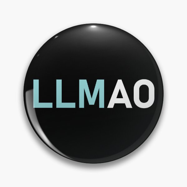 Artikelvorschau, "LLMAO" LLM Large Language Models AI Deep Learning entworfen und verkauft von Decamegashop.