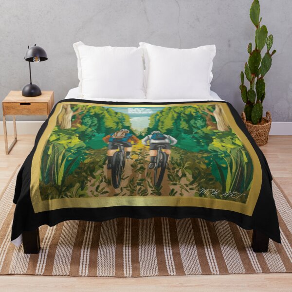 Item preview, Cycling Art - MTB Ride With My Mate - Eat My Dust designed and sold by EatMyDust-Bike.