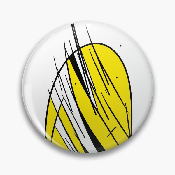 Item preview, Yellow Abstract Creature Design designed and sold by CrazySoulArt.