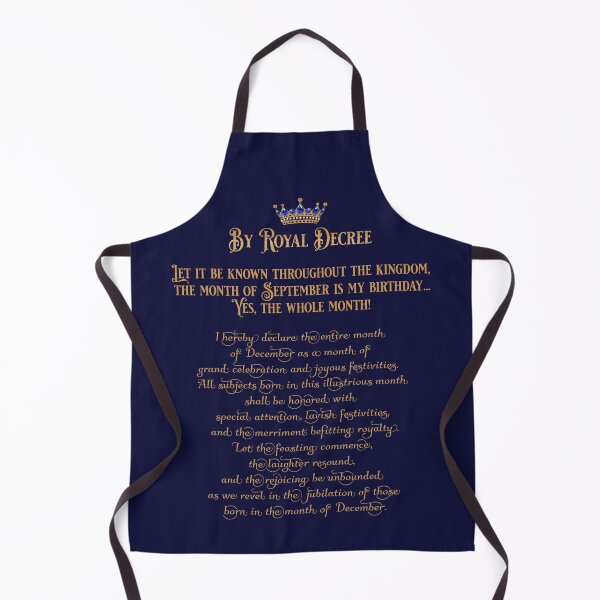 Item preview, September Birthday Month Royal Decree designed and sold by Debbie Schulte.